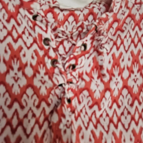 Beach Lunch Lounge Sleeveless Dress Top Multi Color Size Small - Picture 2 of 4